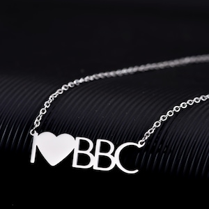 I Love BBC Necklace – I Heart BBC Pendant Necklace Swinger Jewelry
