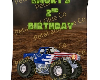 Monster Truck/Jam Chip Bag – Digital Download – Birthday Party Favor – Custom Truck Theme – Printable Chip Bag Wrapper