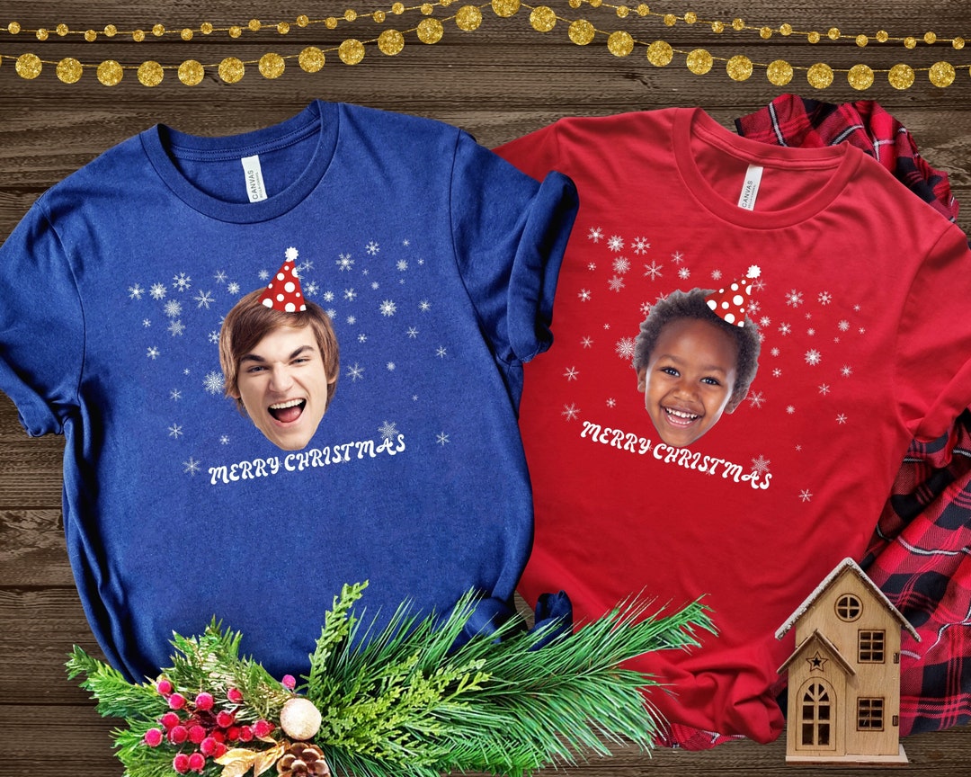 Family Photo Christmas 2023 Shirts, Personalized Family Christmas