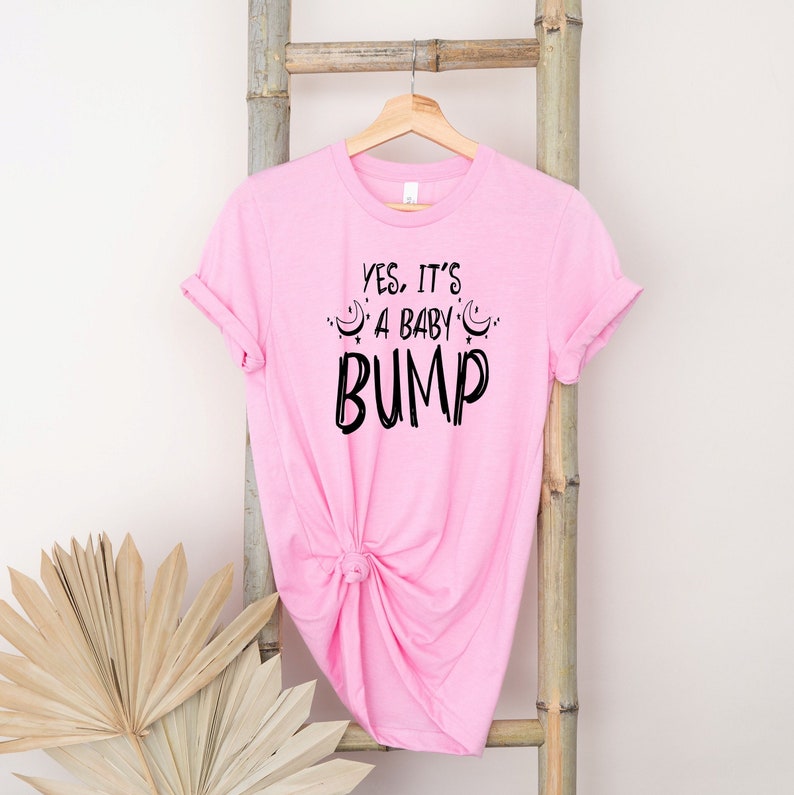 Yes It's A Baby Bump Shirt, Maternity Clothes, Future Mom Shirt, Baby