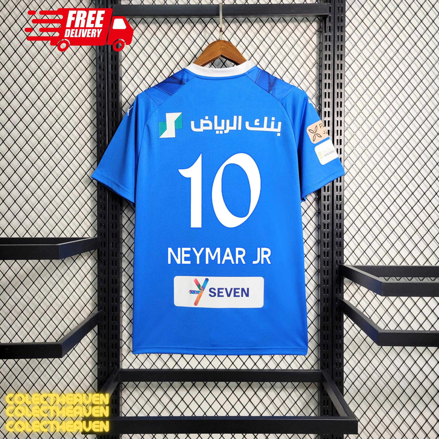 Neymar Jr Al Hilal SFC 23/24 Home Jersey - SoccerArmor 