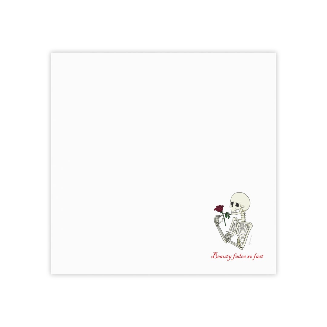 Skeleton Postit® Note Pads Etsy