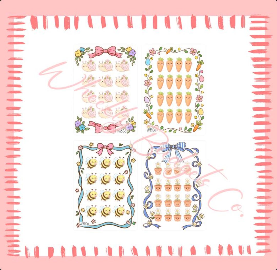 Spring A7 Tiny Savings Challenge - Etsy