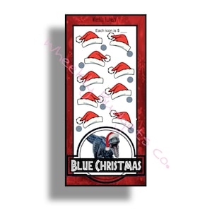 Blue Christmas Savings Challenge