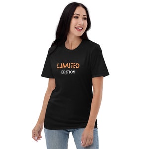 Camiseta unisex/manga corta/cuello redondo/ligera/motivacional/diaria/inspiradora/gimnasio/meditación/casual (edición limitada)