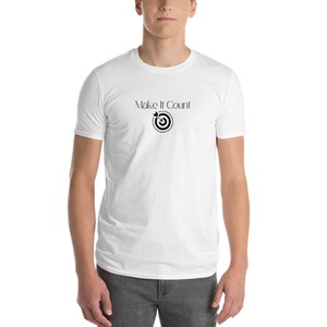 Camiseta unissex/camiseta motivacional/camiseta com letras gráficas/camiseta para todos os dias de fim de semana/camiseta de positividade/camiseta de mentalidade de crescimento/camiseta minimalista/(faça valer a pena)