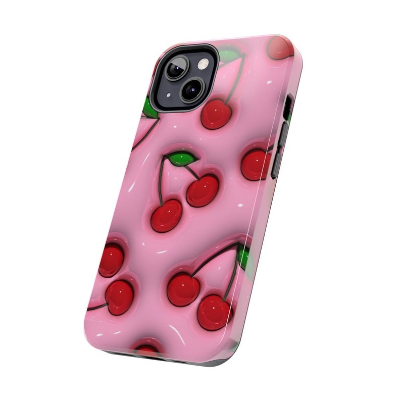 Cherries iPhone Case print for iPhone 16, 15, 14, 13, 12, 11, 8, 7, XR