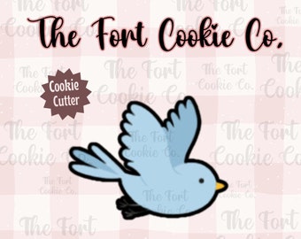 Flying Bird Cookie Cutter, Spring Cookie Cutter