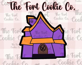 Haunted House Cookie Cutter: Halloween Spooky Party Baking