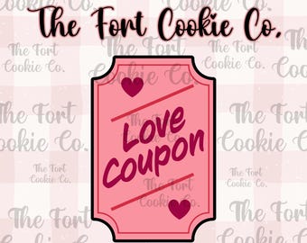 Ticket 100 Cookie Cutter and Stamp (embossed) - Etsy