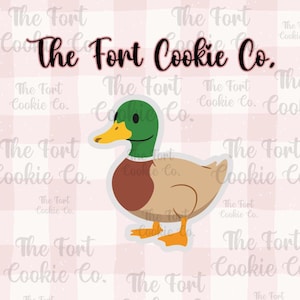 Mallard Duck Cookie Cutter STL File: Hunting & Wildlife