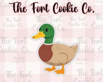 Mallard Duck Cookie Cutter STL File: Hunting & Wildlife