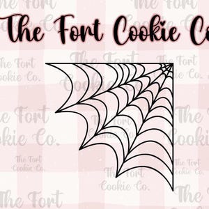Spider Web  Cookie Cutter, Halloween Cookie Cutter