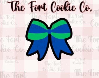 Cheer Bow Cookie Cutter, , Cheer Squad, School Spirit, Pep Rally, School Sports, Team Spirit, Cheerleader Party, Celebration