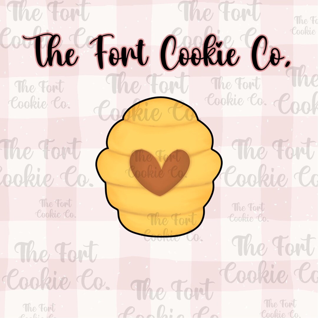 Bee Hive With Heart Cookie Cutter - Etsy
