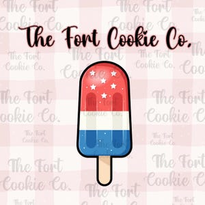 4th of July/ Ice Cream/July 4th/Popsicle Cookie Cutter