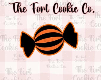 Candy Cookie Cutter- Halloween- Treats for Halloween- Spooky Sugar Cookies- Trick or Treat