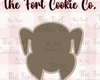 Turkey Body Cookie Cutter, Thanksgiving, Cooking, Fall