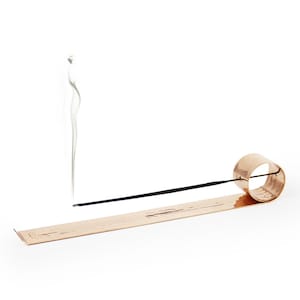 Coho Artisan Mystic Dharma Hammered Copper Incense Tray & Holder