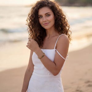Phaselis helande armband i ren koppar — Handgjort justerbart, presentförpackning | acycraft bild 2