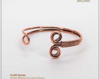 Acycraft Gordion Handcrafted Copper Bracelet & Upper Arm Band