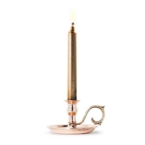 Coho Artisan Copper Hand Candlestick Holder