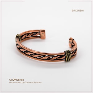 Acycraft Pergamon Handcrafted Copper Bracelet for Men & Women