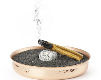 Coho Zen Copper Incense Burner With Special Sand