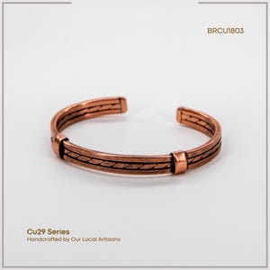 Acycraft Sardis Handcrafted Copper Bracelet for Men & Women