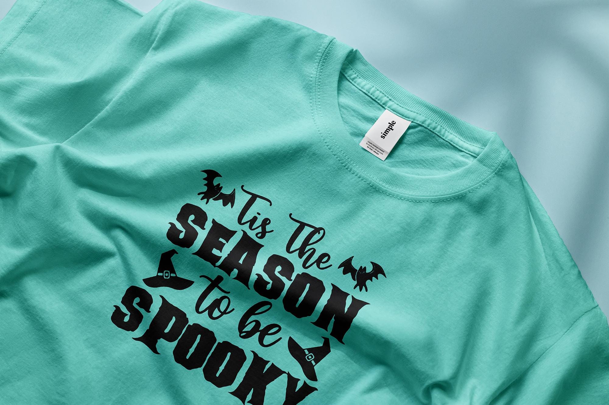 Tis The Season to Be Spooky Skeleton Graphic Tee main image 0