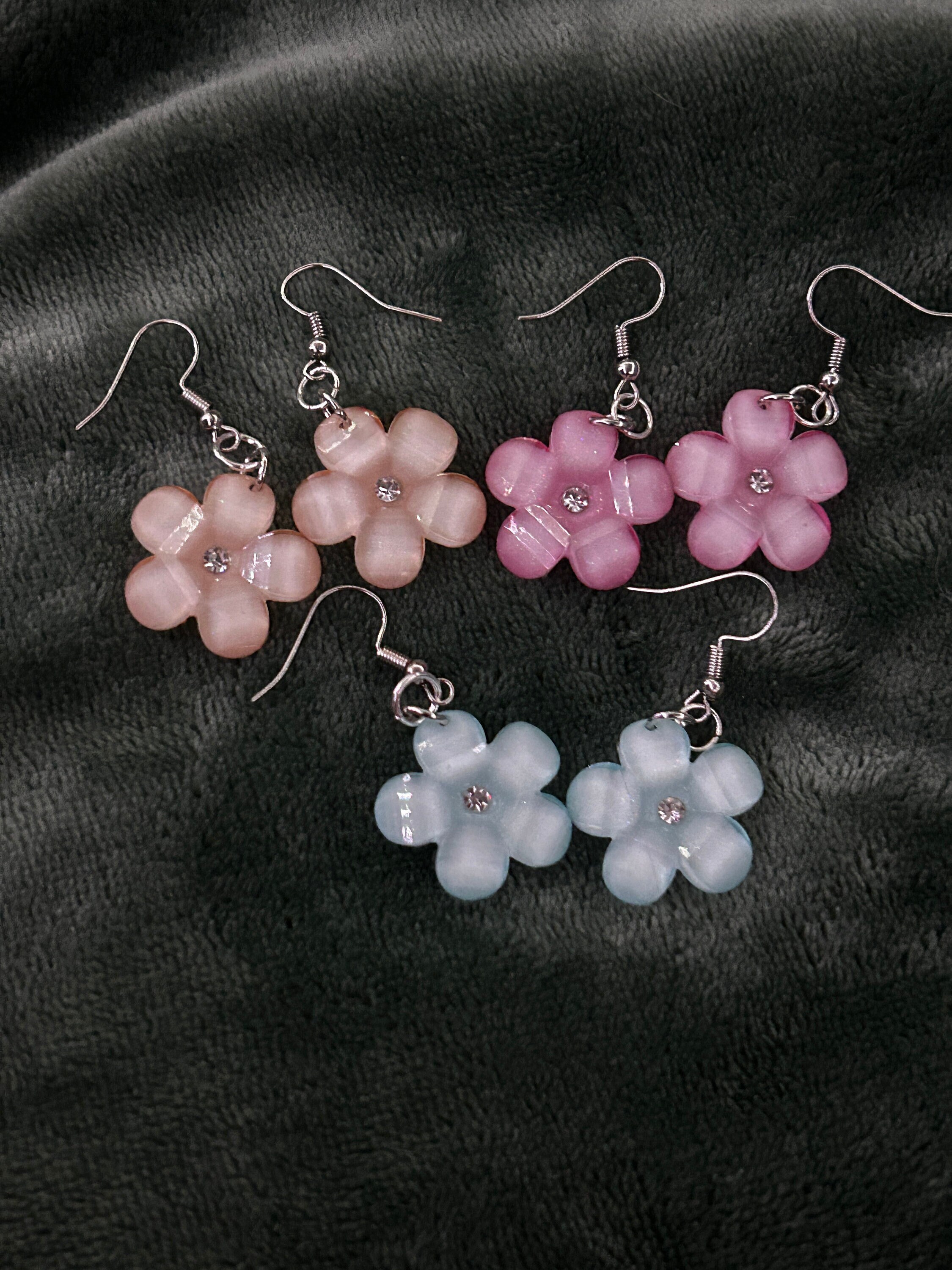 ピアス [KATENKELLY] Flower Power Unbalanced Earrings 207991754-1-purple?$n_750w$&