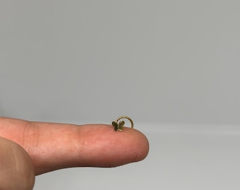 20G Stainless Steel Nose Screw Rings - Nose Ring Stud - Nose Jewelry - Nose Piercing - Tiny Nose Stud