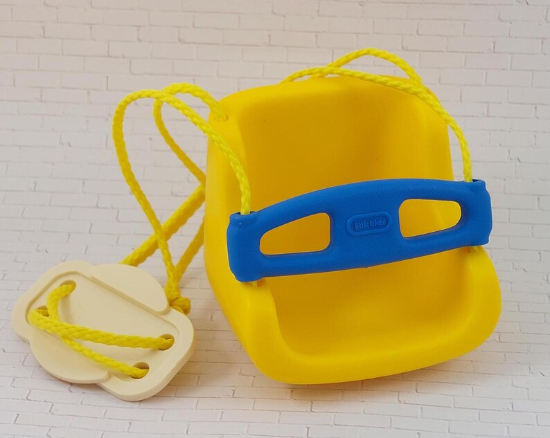 Little Tikes Dollhouseyellow Baby Swingvintage Toys1980s1990s