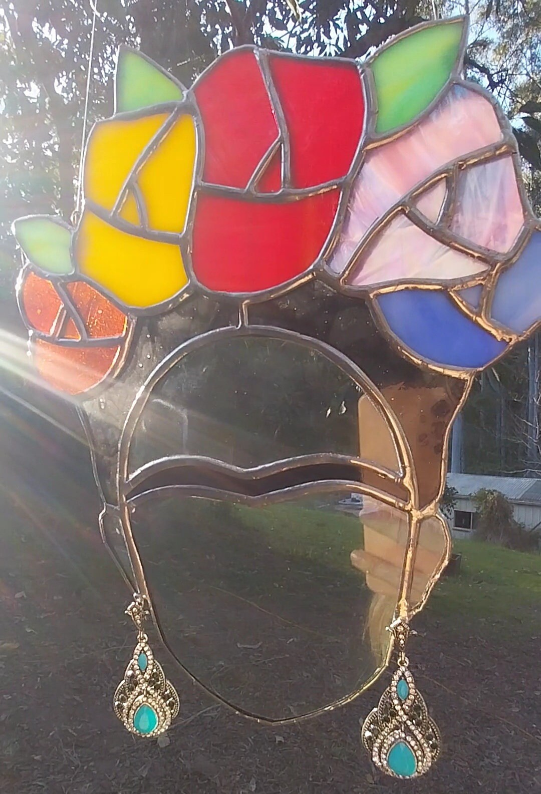 Frida Kahlo Stained Glass - Etsy