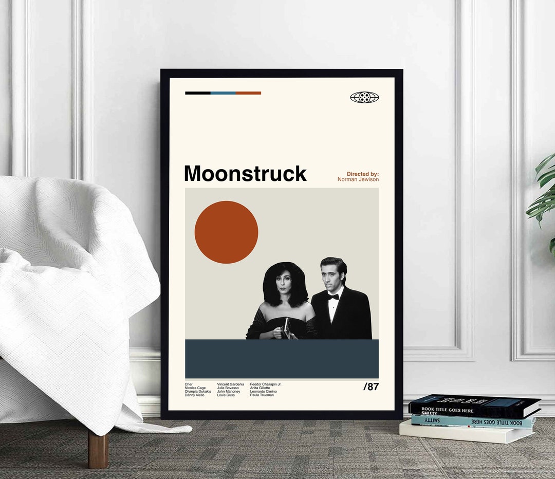 Moonstruck Movie Poster Moonstruck Print Wall Art - Etsy