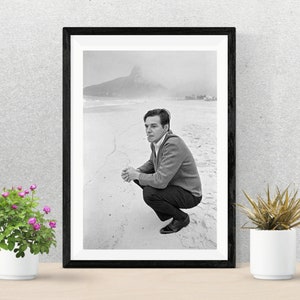 Kartell von Tom Jobim / Ipanema Foto / Tom Jobim Walk Art / Musikdruck / Tom Jobim Art Déco