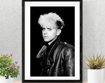 MARTIN GORE POSTER | Young Martin Gore Tribute | Martin Gore Walkpaper | Studio Photo | Music Memorabilia Print