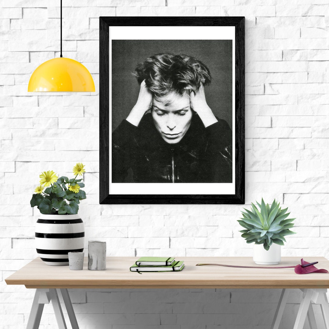 David Bowie 'heroes' Album Cover Photo Print (A2 Digital Download) - Etsy