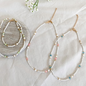 Emma Necklace - beaded necklace