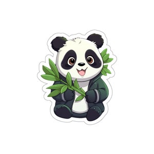Panda Sticker | Laptop Sticker | Water Bottle Sticker | Vinyl Sticker | Funny Sticker | Meme Sticker