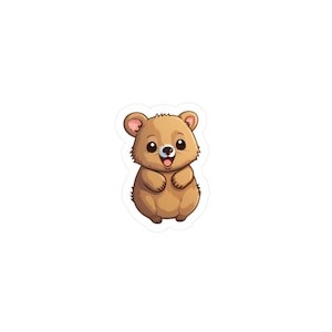 Cute Quokka Sticker | Laptop Sticker | Water Bottle Sticker | Vinyl Sticker | Funny Sticker | Meme Sticker
