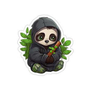 Panda Sticker | Laptop Sticker | Water Bottle Sticker | Vinyl Sticker | Funny Sticker | Meme Sticker