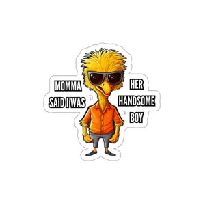 Ostrich Sticker | Laptop Sticker | Water Bottle Sticker | Vinyl Sticker | Funny Sticker | Meme Sticker