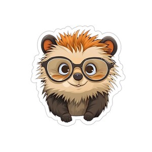 Porcupine Sticker | Laptop Sticker | Water Bottle Sticker | Vinyl Sticker | Funny Sticker | Meme Sticker