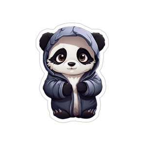 Panda Sticker | Laptop Sticker | Water Bottle Sticker | Vinyl Sticker | Funny Sticker | Meme Sticker