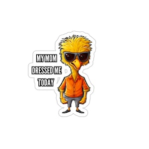 Ostrich Sticker | Laptop Sticker | Water Bottle Sticker | Vinyl Sticker | Funny Sticker | Meme Sticker