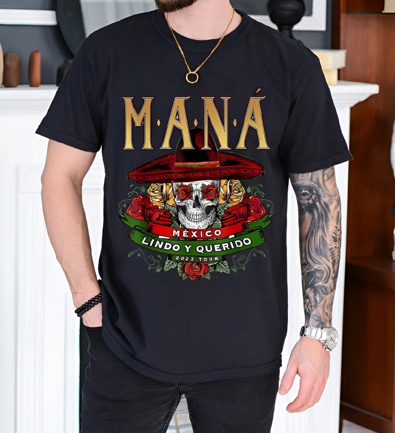 Maná Tour 2024 Shirt, Mana Concert World Shirt, Mana Fan Club Shirt