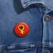 Viva La Mujer Vintage Feminist Women's Rights Button - Etsy