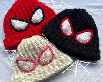 Crochet Spider-Man Beanie