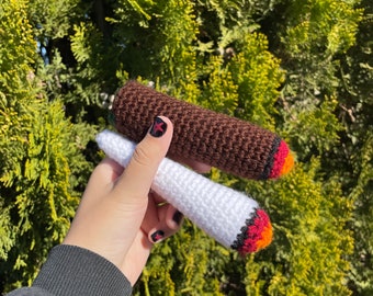 Crochet Joint/Blunt Cat Toy; Cat Toy, Catnip Toy